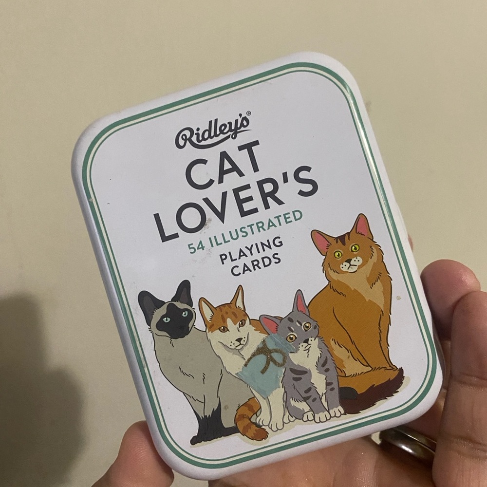 Ridley’s Games - Cat Lover's Illustrated Playing Cards